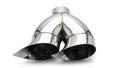 Dual 6” Tear Drop Exhaust Tip
